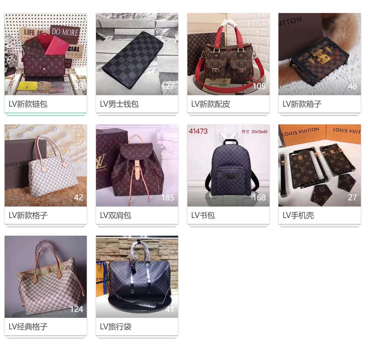 LV Neverfull MM 手袋